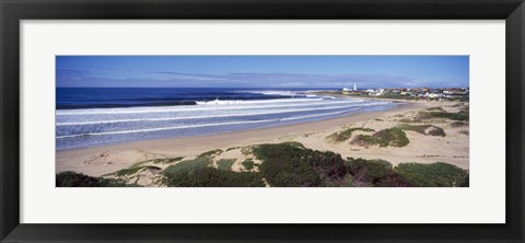 Framed Surf in the sea, Cape St. Francis, Eastern Cape, South Africa Print