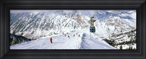 Framed Snowbird Ski Resort, Utah Print