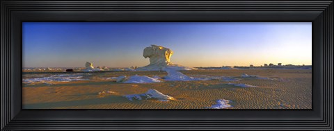 Framed White Desert, Farafra Oasis, Egypt Print