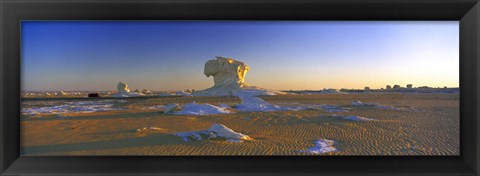 Framed White Desert, Farafra Oasis, Egypt Print