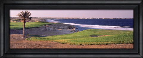 Framed Cascades Golf Course, Soma Bay, Hurghada, Egypt Print