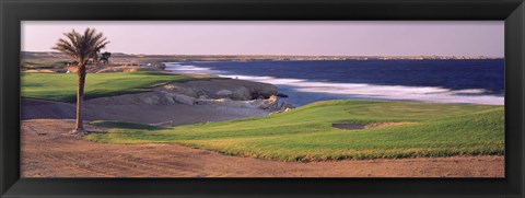 Framed Cascades Golf Course, Soma Bay, Hurghada, Egypt Print