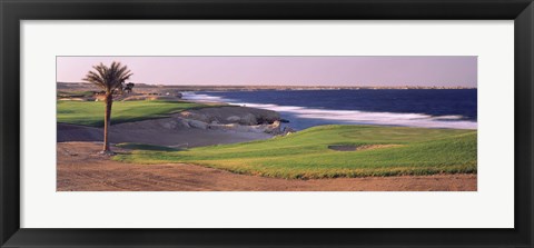 Framed Cascades Golf Course, Soma Bay, Hurghada, Egypt Print