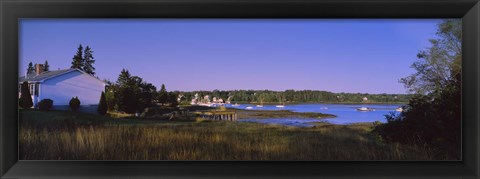 Framed Buildings in a national park, Acadia National Park, Mount Desert Island, Hancock County, Maine, USA Print