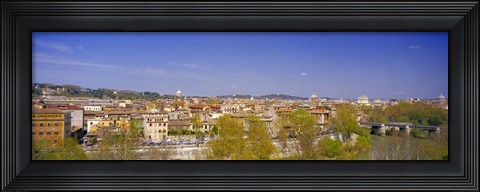 Framed Buildings in a city, Rome, Italy Print