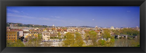 Framed Buildings in a city, Rome, Italy Print