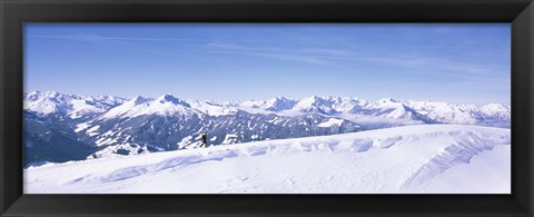 Framed Reith Im Alpbachtal, Tyrol, Austria Print