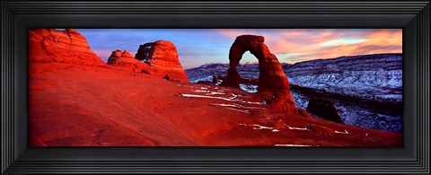 Framed Delicate Arch, Arches National Park, Utah Print