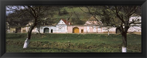 Framed Biertan, Transylvania, Mures County, Romania Print