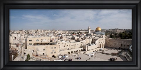 Framed Wailing Wall, Jerusalem, Israel Print