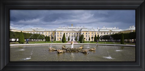 Framed Peterhof Grand Palace, St. Petersburg, Russia Print