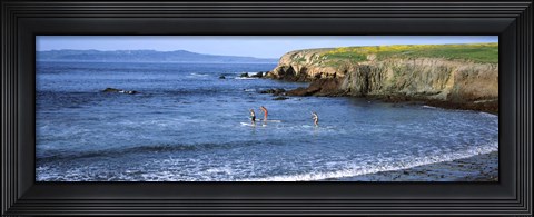Framed Santa Cruz Island, Santa Barbara County, California Print