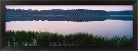 Framed Herrington Manor Lake, Garrett County, Maryland, USA Print