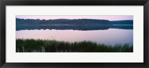 Framed Herrington Manor Lake, Garrett County, Maryland, USA Print