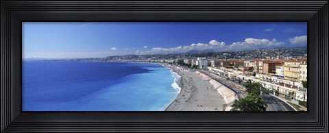 Framed Promenade Des Anglais, Nice, France Print