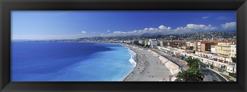 Framed Promenade Des Anglais, Nice, France Print