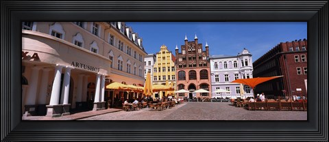 Framed Stralsund, Mecklenburg-Vorpommern, Germany Print