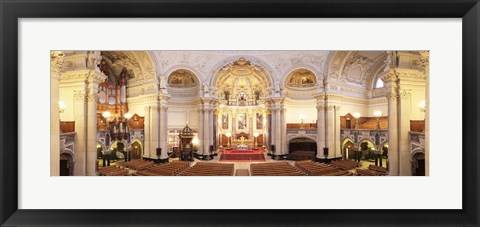 Framed Interiors of a cathedral, Berlin Cathedral, Berlin, Germany Print