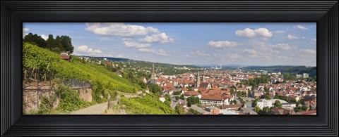 Framed Houses in a village, Stuttgart, Baden-Wurttemberg, Germany Print