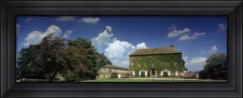 Framed Facade of a building, Crakehall, Bedale, North Yorkshire, England Print