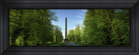 Framed Obelisk at a castle, Castle Howard, Malton, North Yorkshire, England Print