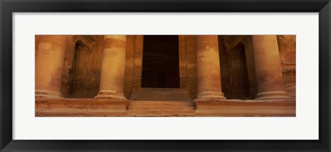 Framed Doorway to the Treasury, Wadi Musa, Petra, Jordan Print