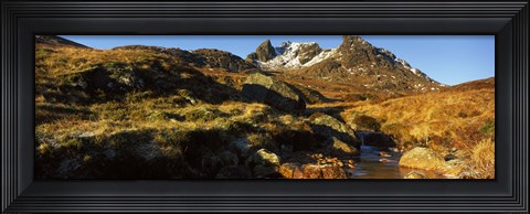 Framed Rock formations, Beinn Arthur, Arrochar, Argyll And Bute, Scotland Print