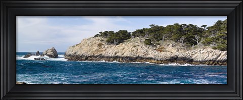 Framed Coastline, Point Lobos State Reserve, Carmel, Monterey County, California Print