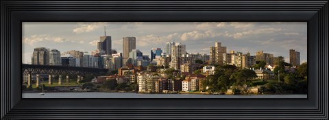 Framed Sydney Harbor, Sydney, New South Wales, Australia Print