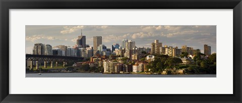 Framed Sydney Harbor, Sydney, New South Wales, Australia Print