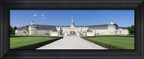 Framed Facade of a castle, Karlsruhe Castle, Karlsruhe, Baden-Wurttemberg, Germany Print