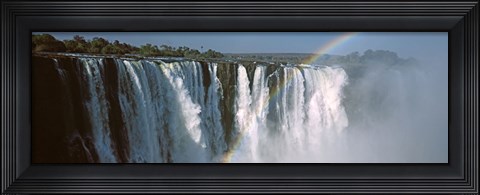 Framed Victoria Falls, Zimbabwe Print