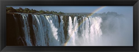 Framed Victoria Falls, Zimbabwe Print