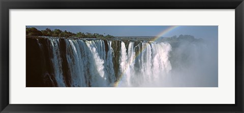 Framed Victoria Falls, Zimbabwe Print