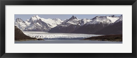 Framed Moreno Glacier, Argentino Lake, Argentine Glaciers National Park, Santa Cruz Province, Patagonia, Argentina Print