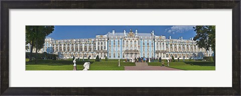 Framed Facade of Catherine Palace, St. Petersburg, Russia Print