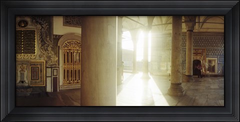 Framed Interiors of Topkapi Palace in Istanbul, Turkey (horizontal) Print