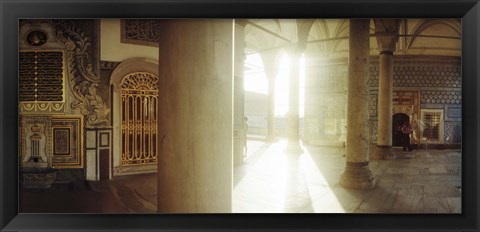 Framed Interiors of Topkapi Palace in Istanbul, Turkey (horizontal) Print