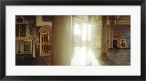 Framed Interiors of Topkapi Palace in Istanbul, Turkey (horizontal) Print