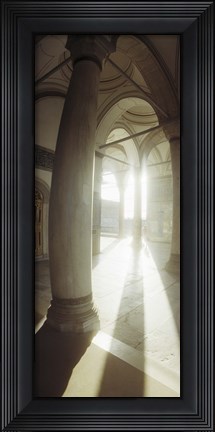 Framed Interiors of Topkapi Palace in Istanbul, Turkey (vertical) Print