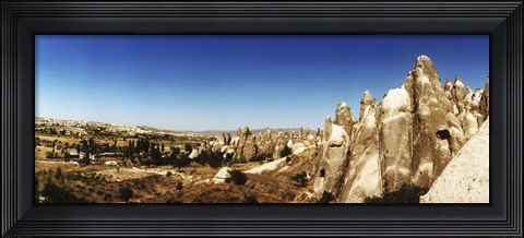 Framed Cappadocia landscape, Central Anatolia Region, Turkey Print