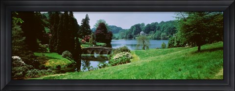 Framed Stourhead Garden, England, United Kingdom Print