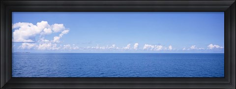 Framed Panoramic view of the ocean, Atlantic Ocean, Bermuda Print