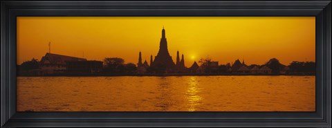 Framed Thailand, Bangkok, Wat Arun Print