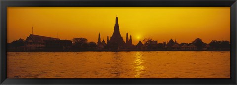 Framed Thailand, Bangkok, Wat Arun Print