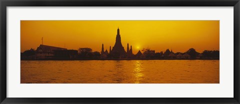 Framed Thailand, Bangkok, Wat Arun Print