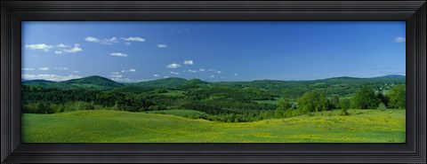Framed Farm, Peacham, Vermont, USA Print