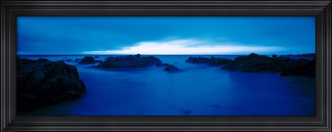 Framed Pacific Coast Monterey CA USA Print