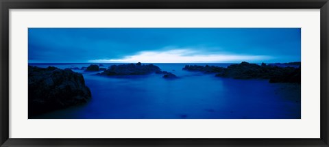 Framed Pacific Coast Monterey CA USA Print