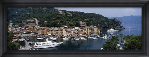 Framed Italy, Portfino Print